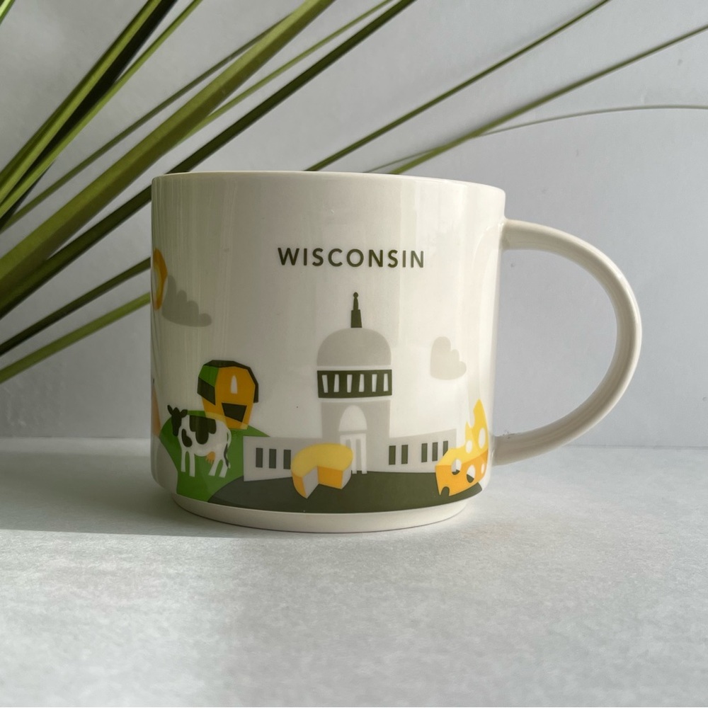 Starbucks Wisconsin Souvenir Mug - You Are Here Collection